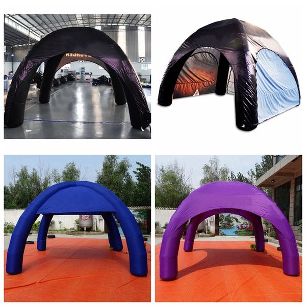 Altre opzioni per la tenda ragno pubblicitaria Event per feste gonfiabili Dome Marquee Car Garage Canopy Oxford Working Center for Your Business