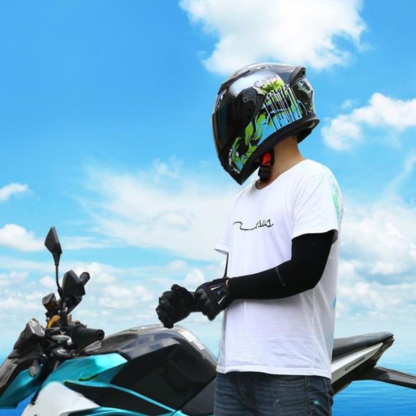 

motorcycle helmets safety electric helmet full face car personality four seasons summer bluetooth exposed locomotive