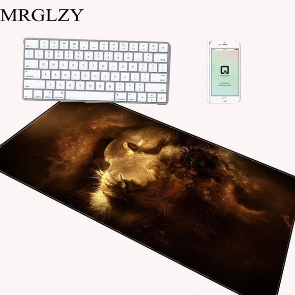 

mouse pads & wrist rests mrglzy usb animation interface luminous large gaming rgb computer keyboard yoga mat deskmats xxl foot pad carpet