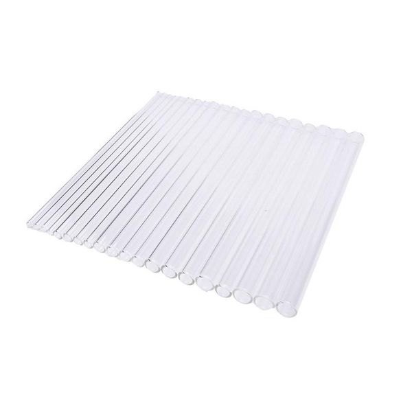 

drinking straws 1 pcs wedding birthday party clear glass reusable 6-14mm thick