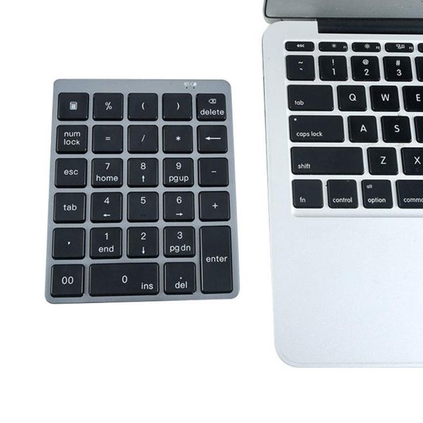 

keyboards digital keyboard ultra slim number wireless small numeric keypad numpad 28 key for lappc