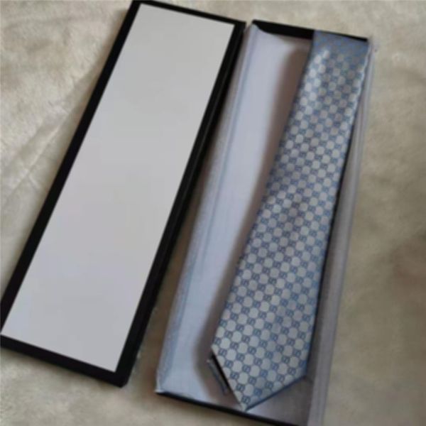 

high qaultiy men silk ties fashion brand mens neck ties letter business leisure for gifts with box, Blue;purple