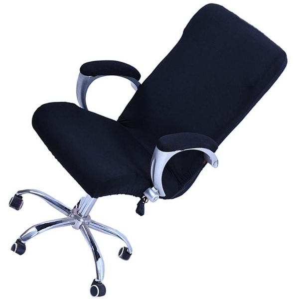 

rotating armchair slipcover removable stretch computer office chair cover protector in small size (blue) covers
