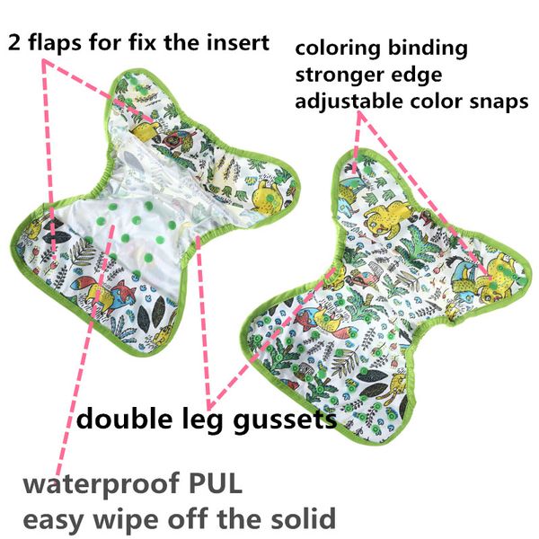 

breathable cloth diaper cover  diaper waterproof pul reusable diaper covers training pants fit 3-15kg