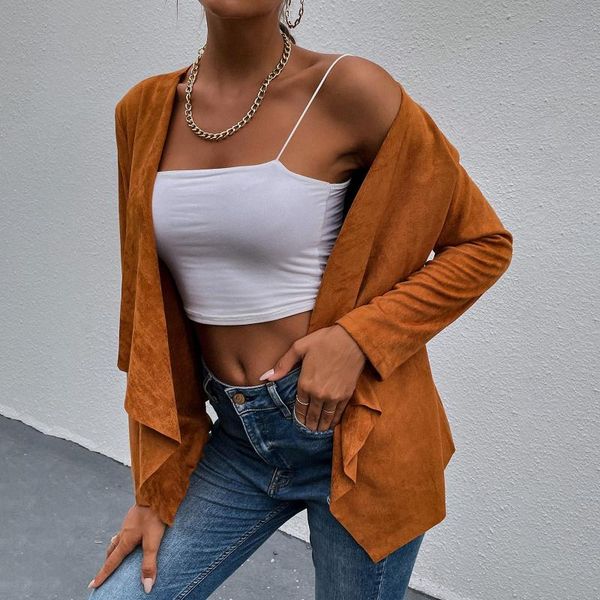 

women's knits & tees cardigan elegant solid color long sleeve office ladies wear casual loose o-neck casaco feminino, White
