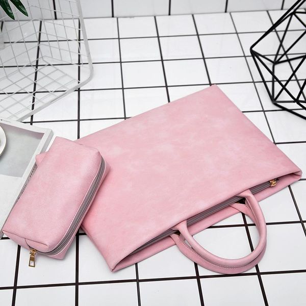 

backpack fashion pu waterproof scratch-resistant lapbriefcase 13 14 15 inch notebook shoulder bag carry case for women and men