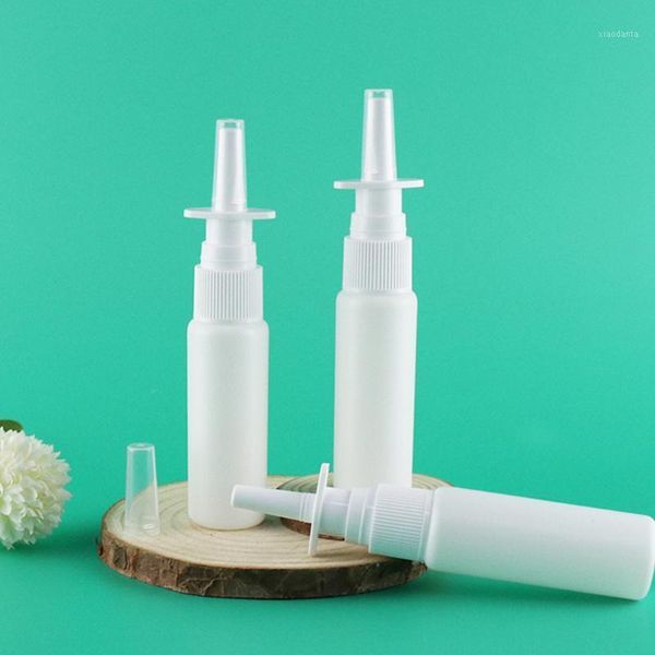 

storage bottles & jars 20pcs empty refillable nasal spray fine mist nose sprayers