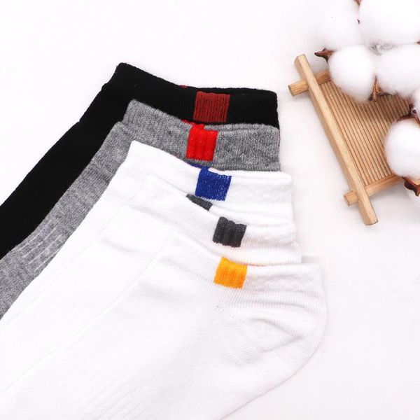 

men's socks 10 pair men ankle breathable cotton sports mesh casual athletic summer thin cut short sokken l126, Black