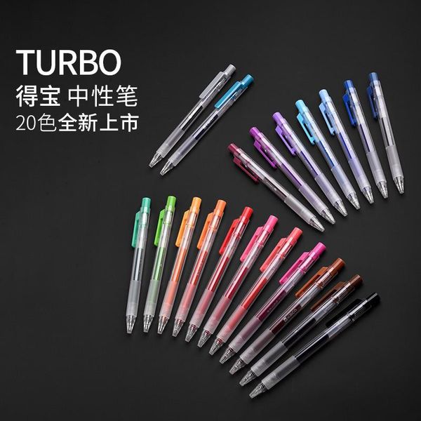

gel pens kaco turbo color ink 0.5mm writing length 800m for handaccount office school pen gift
