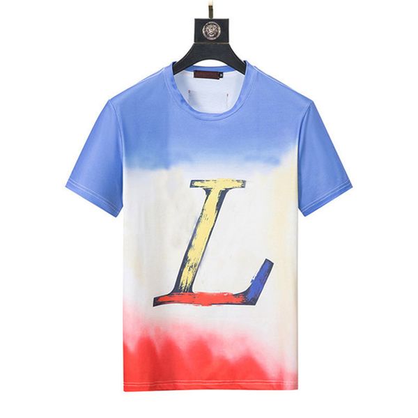 

men t shirt designer women fashion trend mens casual street ladies breathable short sleeves luxury wholesale high-quality 100% cotton size, White;black