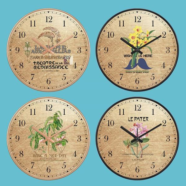 

wall clocks living room clock creative bedroom silent watch home decoration
