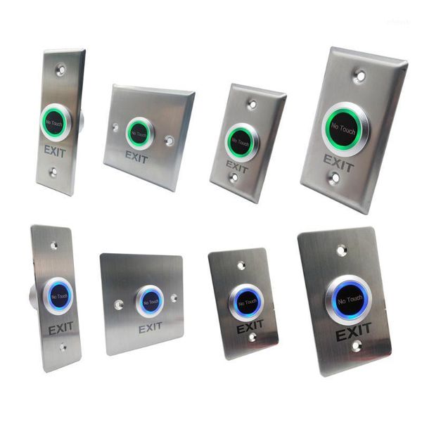 

touchless door access control release switch ir contactless no touch infrared exit button1