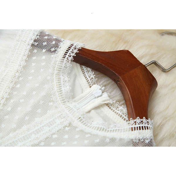 

dresses high street fashion 2021 o-neck solid color lace gauze, Black;gray