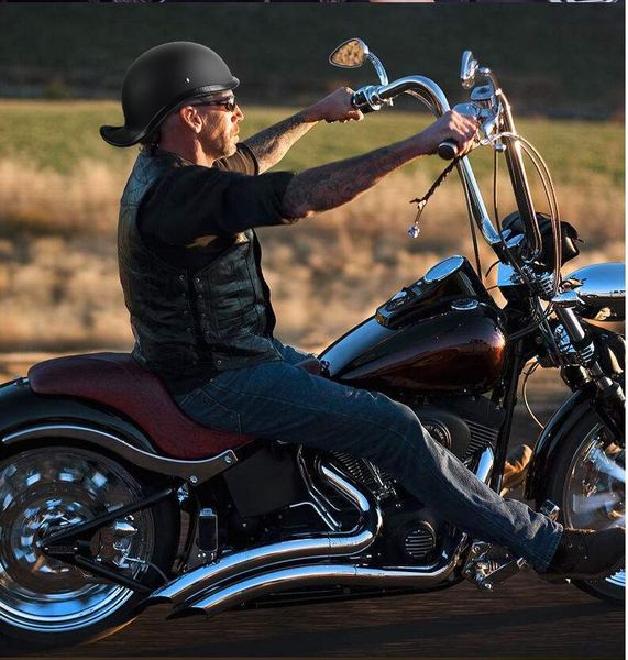 

2021 summer trendy retro men's and women's motorcycle helmet