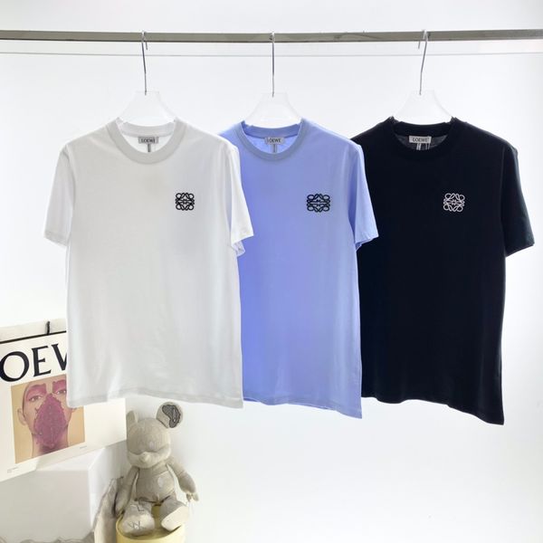 

2021ss spring and summer new high grade cotton printing short sleeve round neck panel t-shirt size: -l-xl-xxl-xxxl color: black white a718, White;black