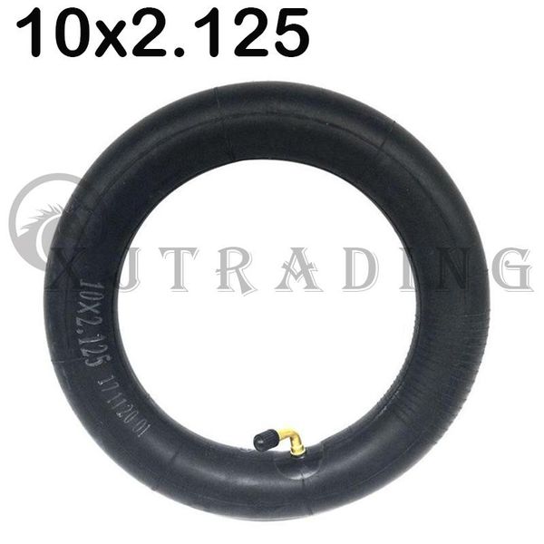 

motorcycle wheels & tires electric scooter balance 10-inch inner tube 10x2.125 with curved/straight valve rubber pneumatic tire