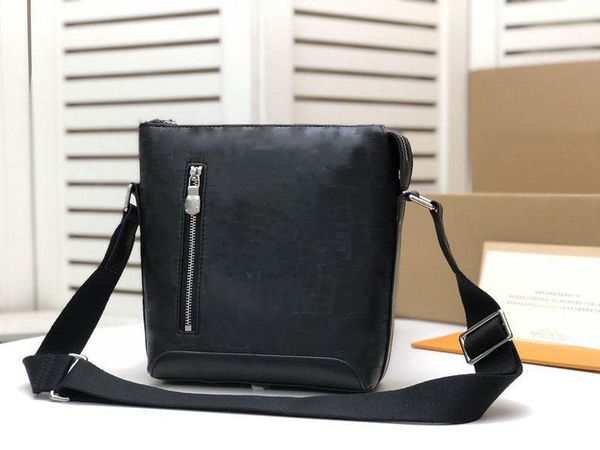 

designer luxury discovery messenger dummy-infini crossbody messenger shoulder bag black size: 25-20-7cm
