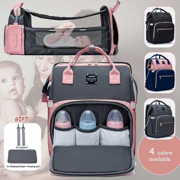 

diaper bags baby bag bed backpack for mom maternity stroller nappy large capacity nursing care multifunction