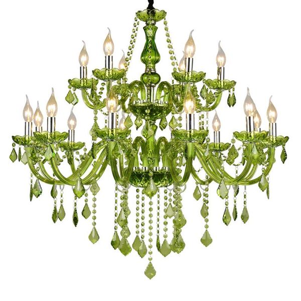 

chandeliers modern green crystal chandelier home decor bedroom living room kitchen lustre hanglamp indoor lighting luminare
