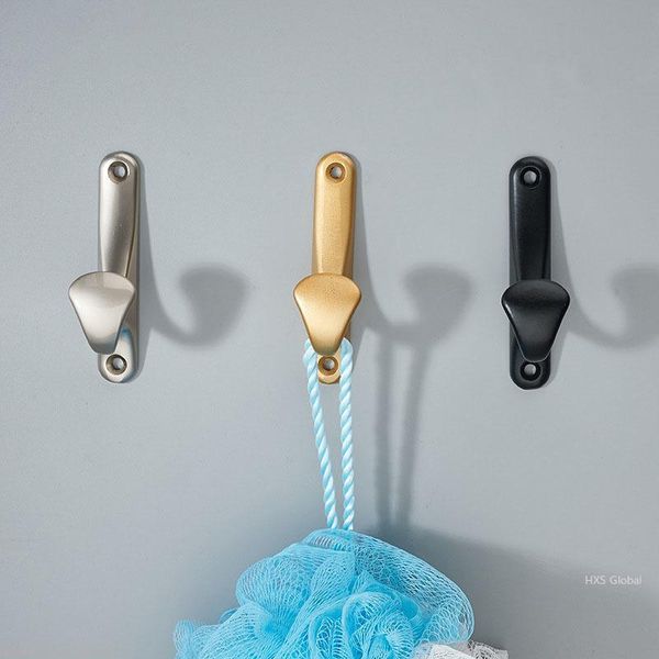 

hooks & rails 4pcs/lot clothes hanger bathroom hardware towel wall mounted kitchen bedroom key hat bag rack holder