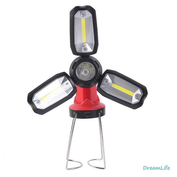 

lantern spotlight lampe led werklamp rechargeable portable work light lamp for waterproof emergency lighting lanterns