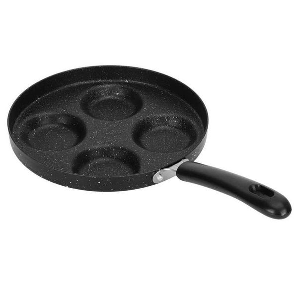 

frying pot mini non-stick 4-hole flat egg pancake maker cooking pan kitchen accessory pans