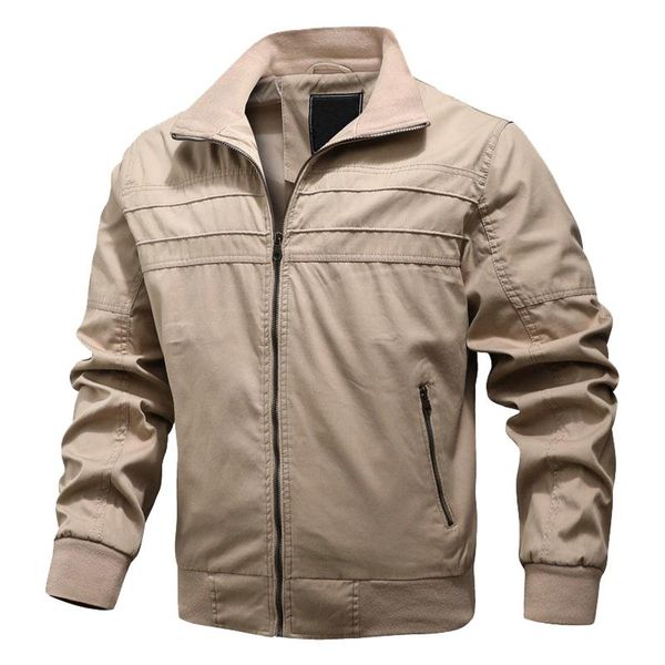 

men's jackets winter autumn long sleeve men 2021 office casual warm outwear solid color zipped design brand coat hommes veste, Black;brown