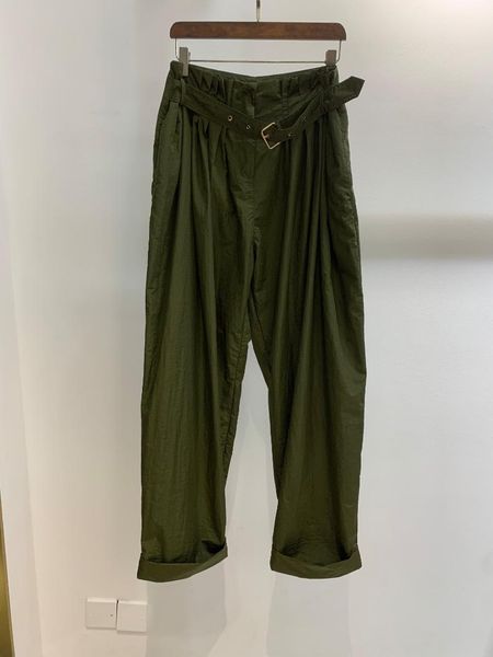 

women's pants & capris 2021 women fashion pleated loose wide-leg 1005, Black;white