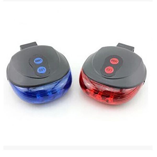 

supply bright bicycle lights flashing laser tail light 5led 7 mode bike