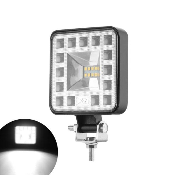 

working light led bar 57w 16barra car for square spotlight off road work suv atv lamps wholesale