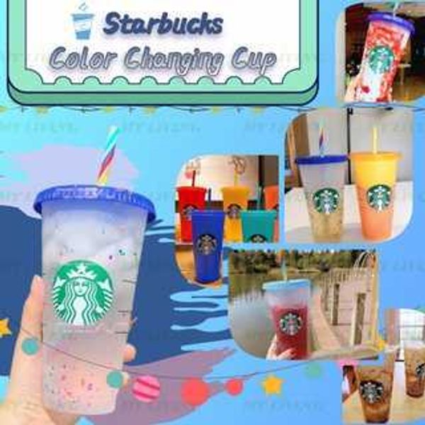 

starbucks straw temperature sensitive plastic color changing cup mlk8rf