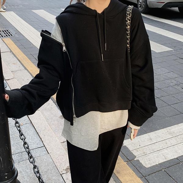 

women's hoodies & sweatshirts hoodie, Black