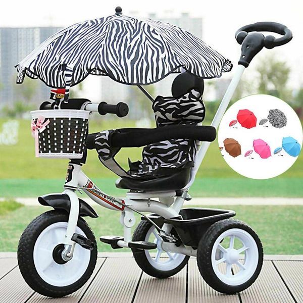 

umbrellas 1pcs detachable stroller umbrella adjustable baby pram pushchair cover uv rays sun shade parasol rain protecter outdoor tool