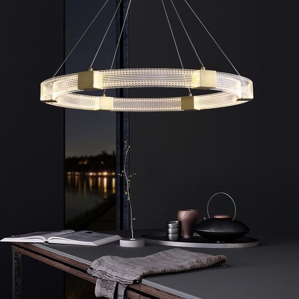 

chandeliers modern acrylic led lighting living dining room pendant chandelier lights bedroom hanging lamp light fixtures