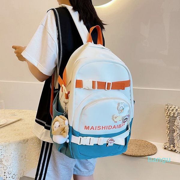 

large-capacity school japanese student new female backpack ulzzang version schoolbag high korean ins harajuku girl