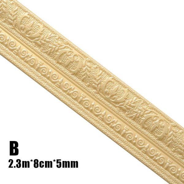 

wallpapers wall trim line skirting border 3d pattern sticker decoration self adhesive durable waterproof strip lc