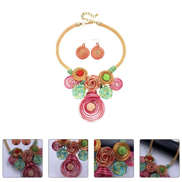 

pendant necklaces 1 set of stylish necklace african style jewelry, Silver