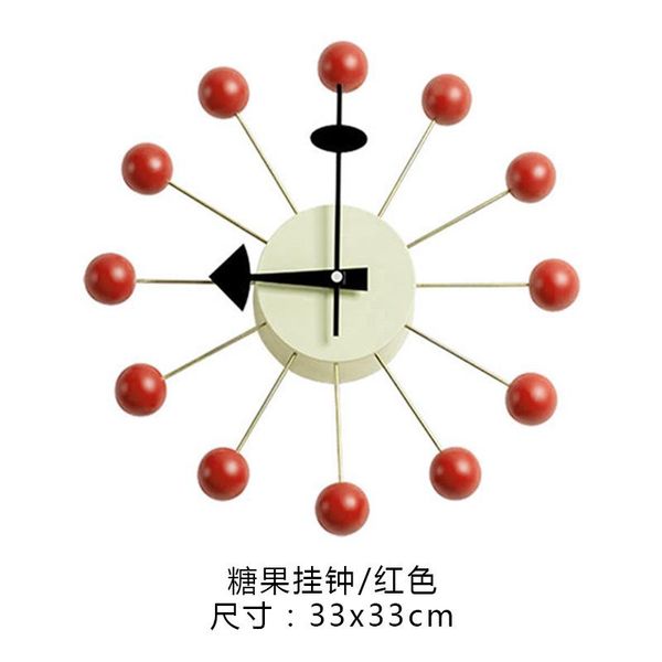 

wall clocks nordic metal candy clock creative designer modern design abstract fashion cartoon watch drop