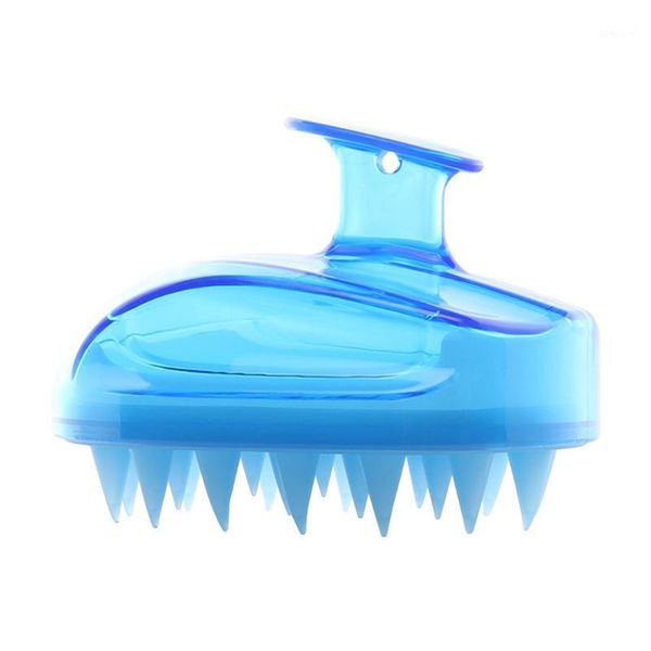 

hair scalp massager shampoo brush with soft silicone head massage brushes1, Silver