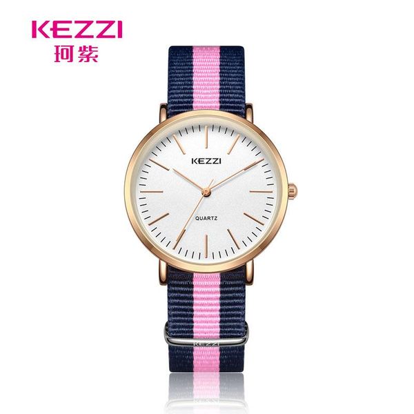

wristwatches kezzi leisure exquisite women's watch, Slivery;brown
