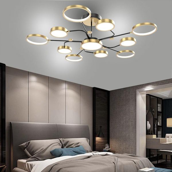 

chandeliers modern led chandelier for living room dining study ceiling lighting home deco nordic style