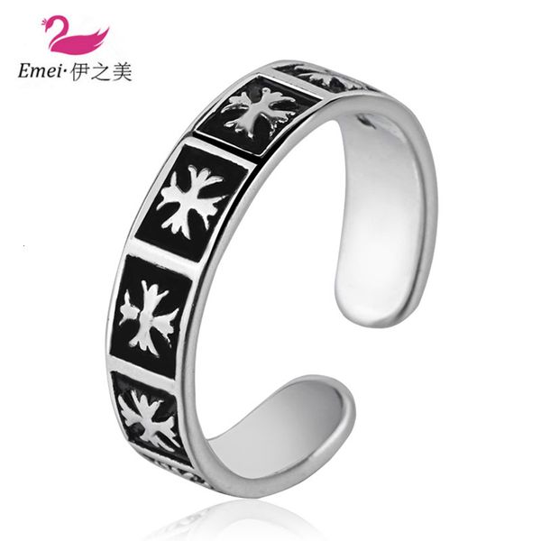 

ring 2021 popular jewelry thai silver female cross opening index finger tail