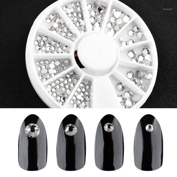

crystal clear nail rhinestone mixed sizes flat back shapes glitter pearl design stones gems diy charm art decorations1, Silver;gold