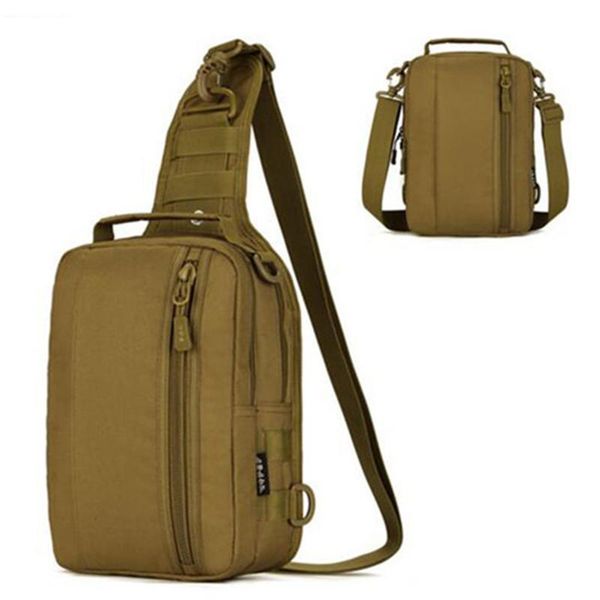 

backpack men military chest package nylon male single shoulder back pack man travel messenger bag men's army hike rucksack casual bags