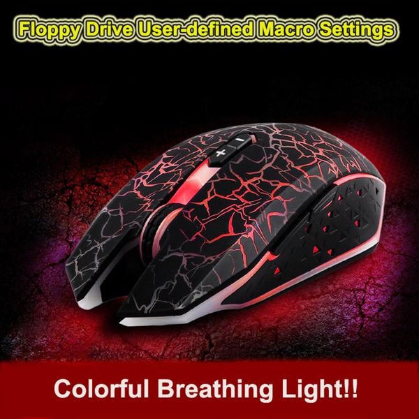 

mouse wired gaming optical gamer for video game rgb ergonomic mice lapdesktop