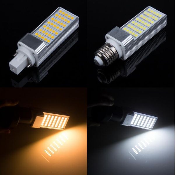 

bulbs led bulb 5w 7w 9w 11w 13w 14w g23 g24 e27 lamp 180 degree corn warm cold white ac85-265v horizontal plug spot downlights