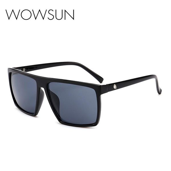 

sunglasses men's square designer brand mirror oversized pochromic, White;black