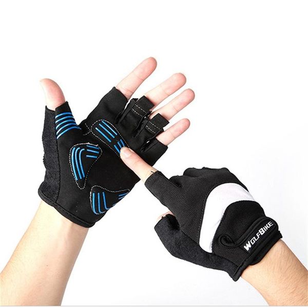 

outdoor sports gloves half-finger cycling tactical fitness rock climbing mountaineering comfortable non-slip wrist, Black