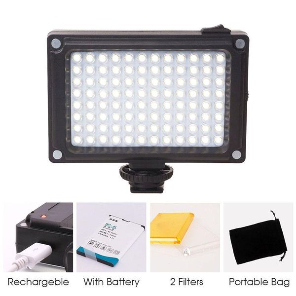 

mini led dslr camera fill light 5400k/3200k easy installation dom668 flashes
