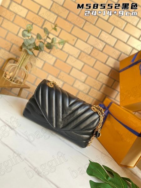 

new wave chain bag v shaped handbag women classic vintage luxury designers crossbody single shoulder pattern bags grey green white black